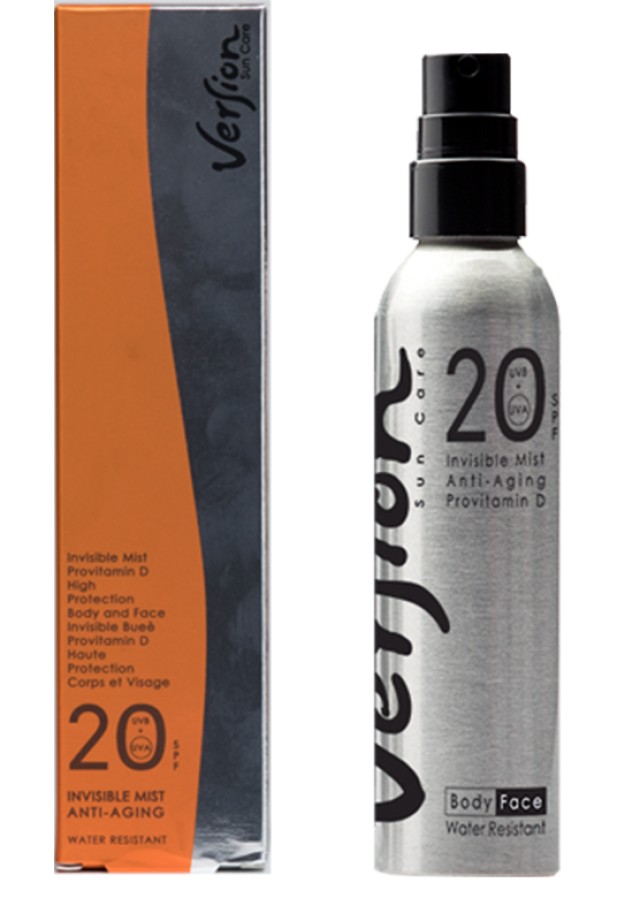 Version Invisible Mist SPF20 Υψηλή Προστασία Για Πρόσωπο & Σώμα, 200ml