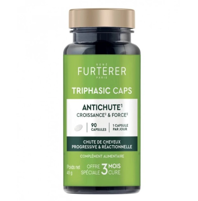 Rene Furterer Triphasic Anti-Hair Loss Συμπλήρωμα Διατροφής, 90 Κάψ...