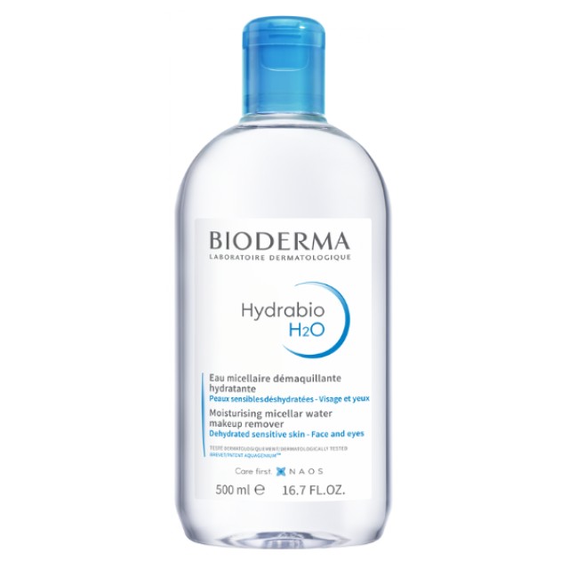 Bioderma Hydrabio H2O Micellaire Water για το Αφυδατωμένο και Ευαίσθητο Δέρμα, 500ml