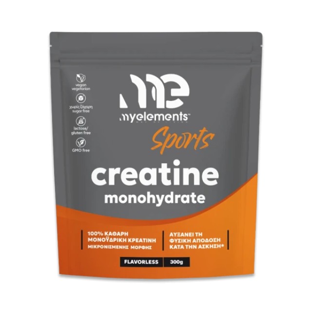 My Elements Sports Creatine Monohydrate Flavorless Συμπλήρωμα διατρ...