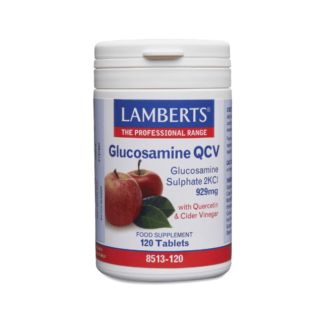 Lamberts Glucosamine QCV, 120 ταμπλέτες