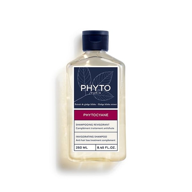 Phyto Phytocyane Shampoo Αναζωογονητικό Σαμπουάν Για την Γυναικεία Τριχόπτωση, 250ml