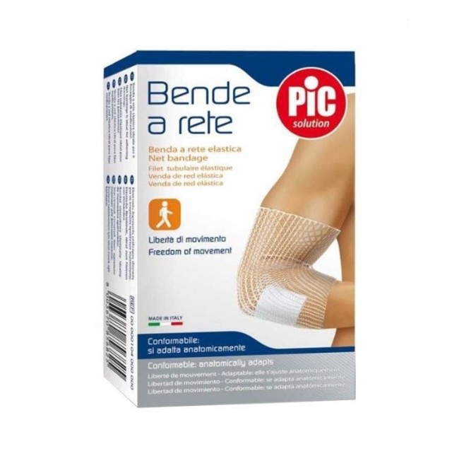 Pic Solution Bend A Rete Ελαστικός Δικτυωτός Επίδεσμος για τον Αγκώνα, 1 Τεμάχιο