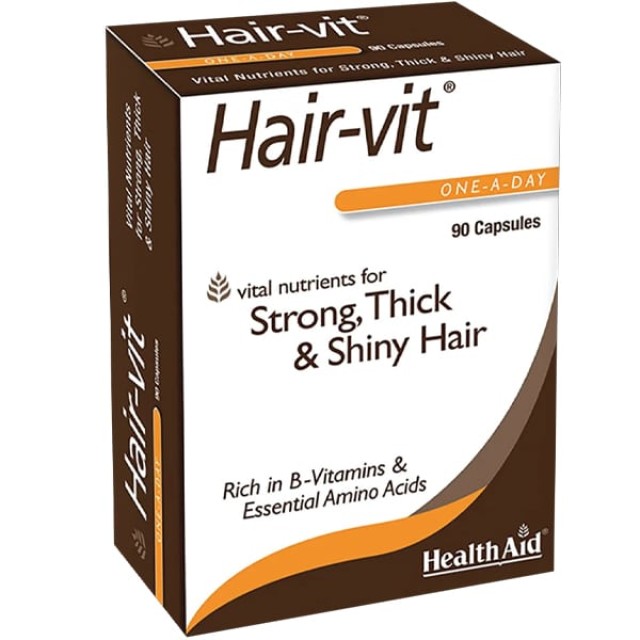 Health Aid Hair-Vit Συμπλήρωμα Διατροφής με Βιταμίνες, Μέταλλα, Ιχν...