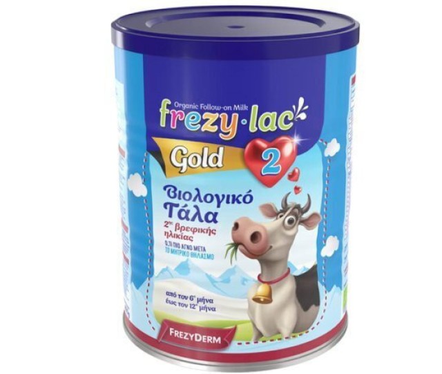 Frezylac Gold Upgrade 2 Βιολογικό Γάλα για Βρέφη 6-12 μηνών, 400gr