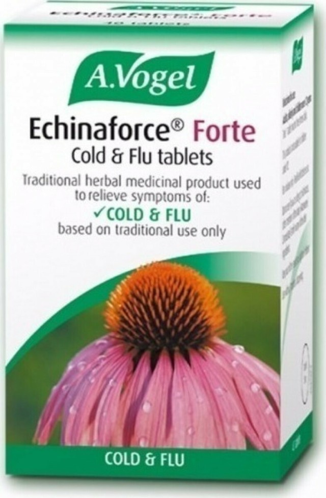 A. Vogel Echinaforce Forte Συμπλήρωμα Κατά Του Κρυολογήματος, 40 Τα...