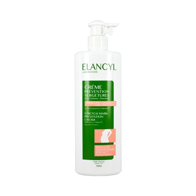 Elancyl Creme Prevention Vergetures, Κρέμα Πρόληψης των Ραγάδων 500ml