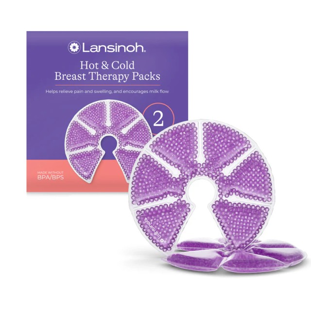 Lansinoh Hot & Cold Breast Therapy Gel Pads Ζεστή ή Κρύα Θεραπεία γ...