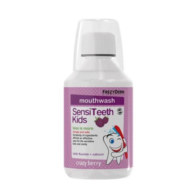 Frezyderm Sensiteeth Kids Mouthwash 125ppm Στοματικό Διάλυμα Από 3+...