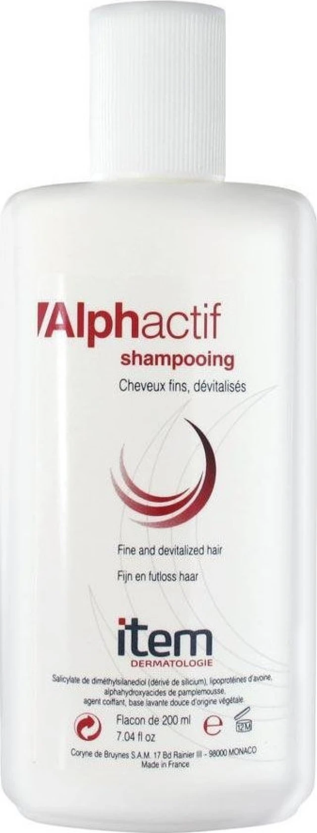 Item Dermatologie Shampoo Alphactif Fine Hair Shampoo for the Season...