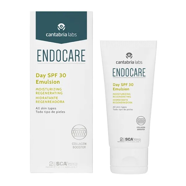 Endocare Day SPF30 Emulsion Ενυδατική Αναπλαστική Κρέμα Ημέρας, 40ml