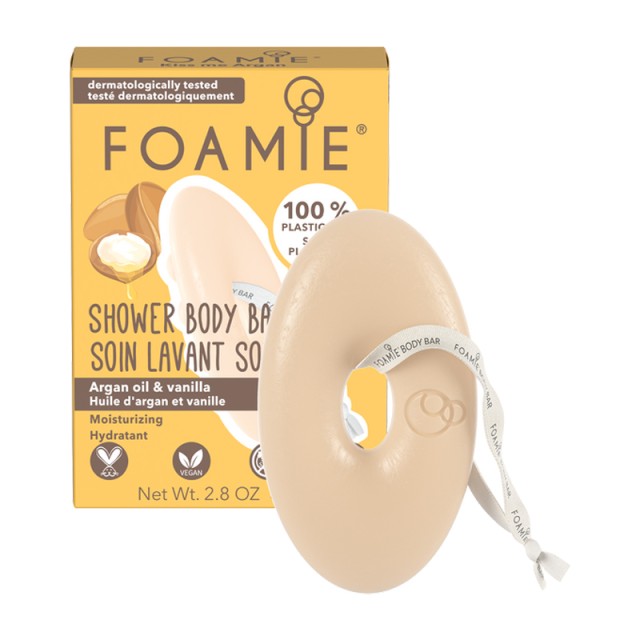 Foamie Body Bar Kiss Me Argan για αναζωογόνηση 80gr