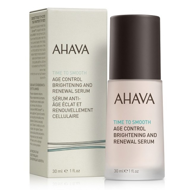 Ahava Time To Smooth Age Control Serum Αντιγηραντικός Ορός Λάμψης & Ανανέωσης, 30ml