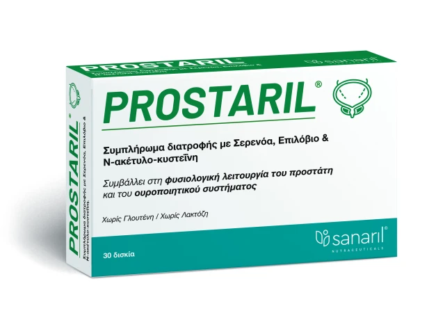 Sanaril Prostaril Prostate Health Formula, 30 Tablets