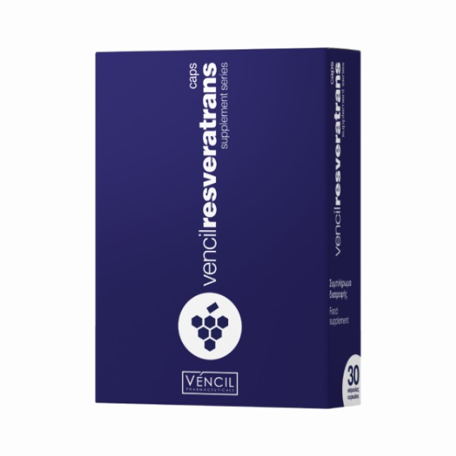 Vencil Supplement Series Resveratrans Συμπλήρωμα Διατροφής με Ρεσβε...