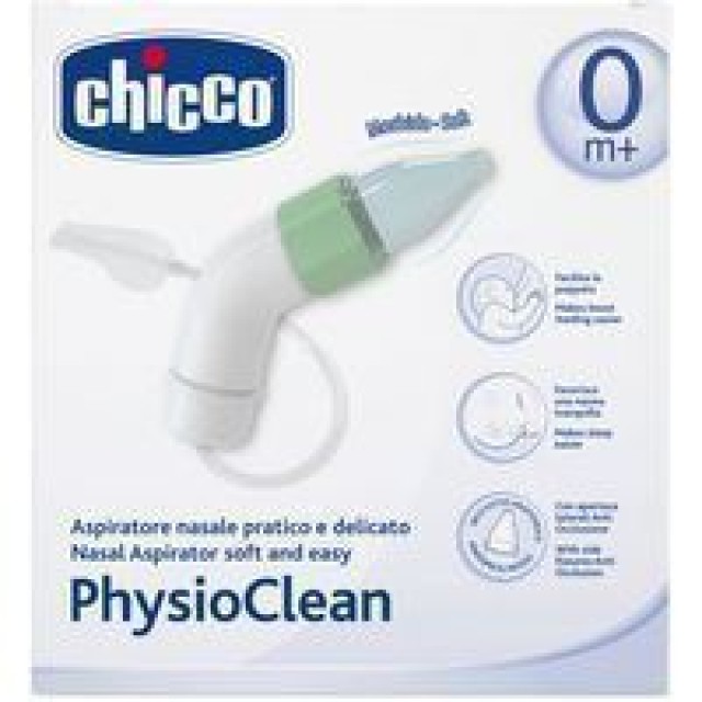 Chicco PhysioClean Kit 0m+ Κιτ Αναρρόφησης για τη Μύτης του Μωρού, 1 τεμάχιο