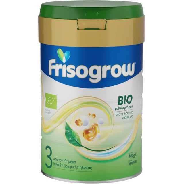 Frisogrow 3 BIO Γάλα 2ης Βρεφικής Ηλικίας σε Σκόνη από 10m+, 400g