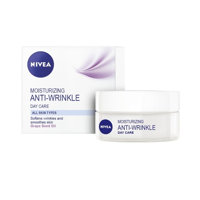 Nivea Anti Wrinkle Moisturizing Day Care Αντιρυτιδική Κρέμα Προσώπου Ημέρας, 50ml