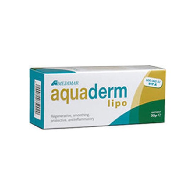 Aquaderm Lipo Ointment Αναπλαστική Κρέμα 50gr