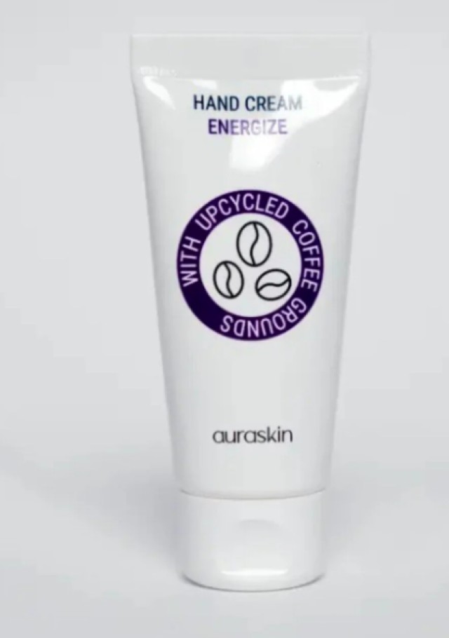 Auraskin Beauty Κρέμα χεριών – Energize, με καφέ, για όλους τους τύ...