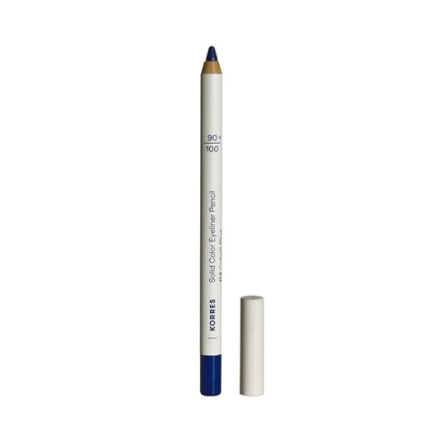 Korres Solid Color Eyeliner Pencil 04 Cobalt Blue Απαλό Μολύβι Ματιών, 1.2gr