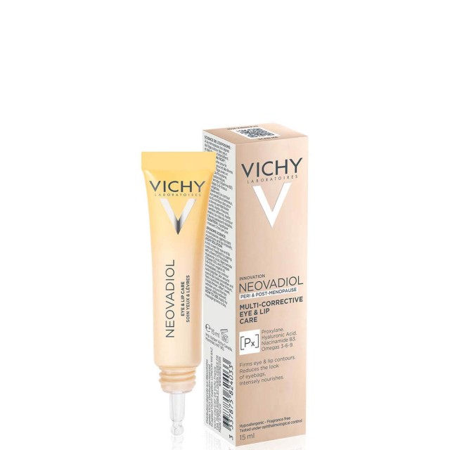 Vichy Neovadiol Meno Eye Cream, Κρέμα Πολλαπλής Προστασίας Για Μάτια & Χείλη Κατά Την Εμμηνόπαυση, 15ml