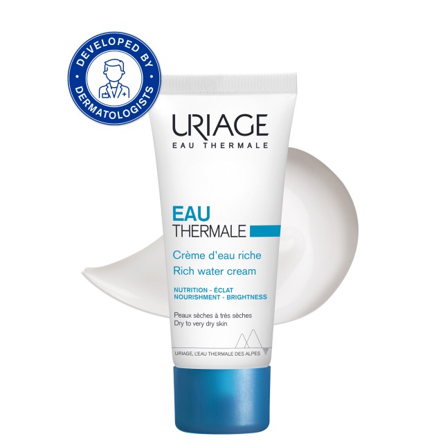 Uriage Eau Thermale Rich Water Cream Ενυδατική Κρέμα Προσώπου Πλούσ...