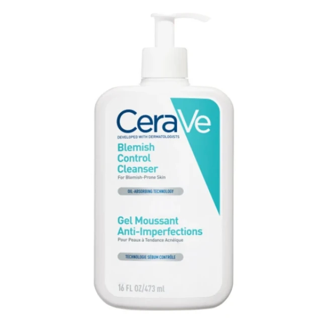 CeraVe Blemish Control Cleanser Facial Cleanser for Oily Skin...