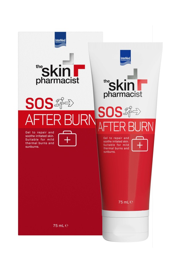 The Skin Pharmacist SOS After Burn Καταπραϋντική Γέλη για την Ερεθισμένη Επιδερμίδα, 75ml