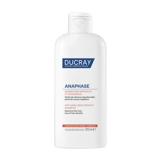 Ducray Anaphase+ Σαμπουάν Ανάπτυξης των Μαλλιών κατά της Τριχόπτωσης, 200ml