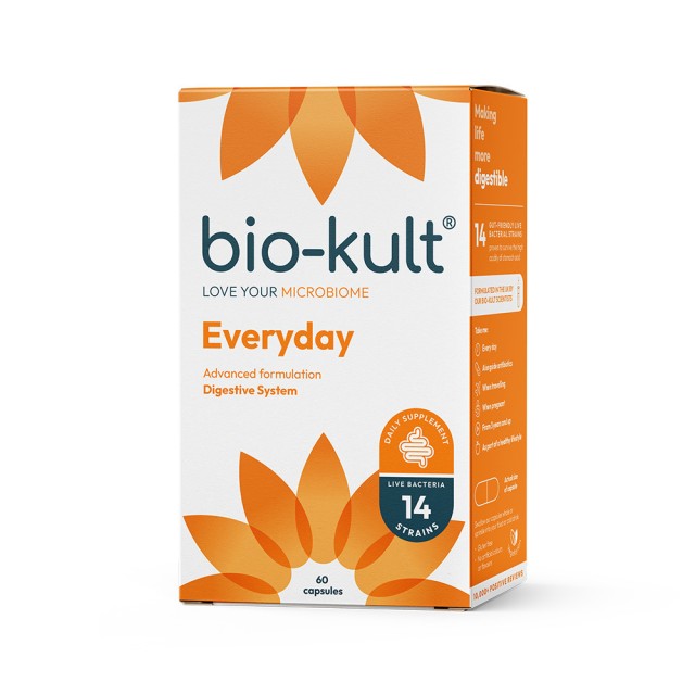 Bio-Kult Probiotic Everyday Προβιοτική Φόρμουλα για Ενίσχυση του Πεπτικού Συστήματος, 60 Κάψουλες
