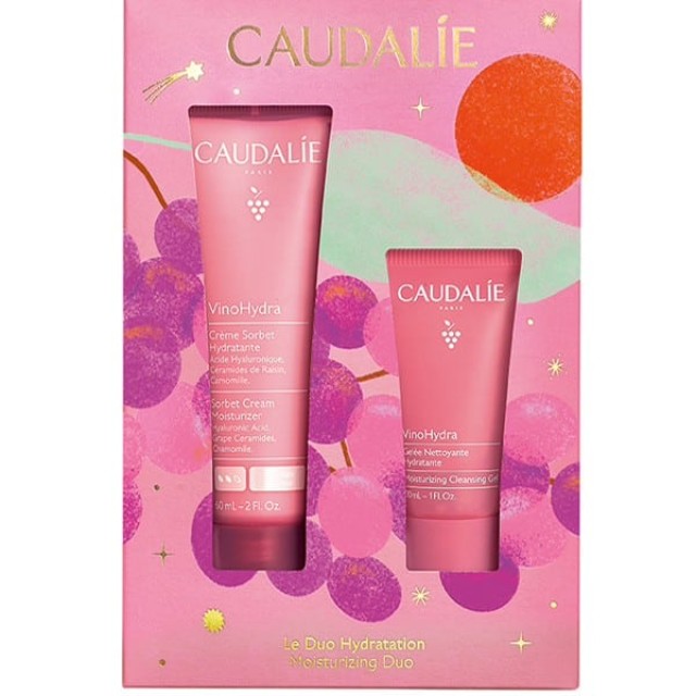 Caudalie Xmas Promo VinoHydra Moisturizing Duo για Καθαρισμό & Ενυδ...