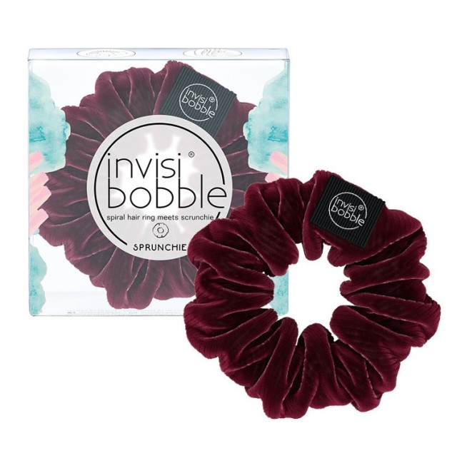 Invisibobble Sprunchie Red Wine Is Fine Λαστιχάκι Μαλλιών 1 Τεμάχιο