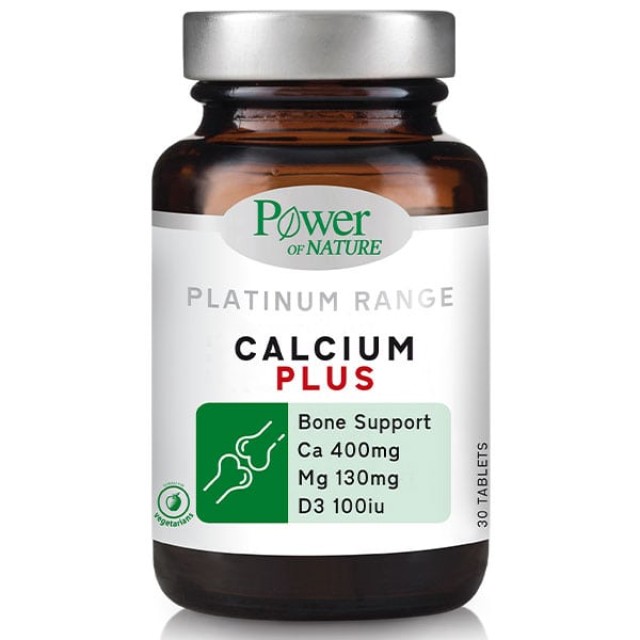 Power Health Calcium Plus Συμπλήρωμα Ασβεστίου, 30 Ταμπλέτες