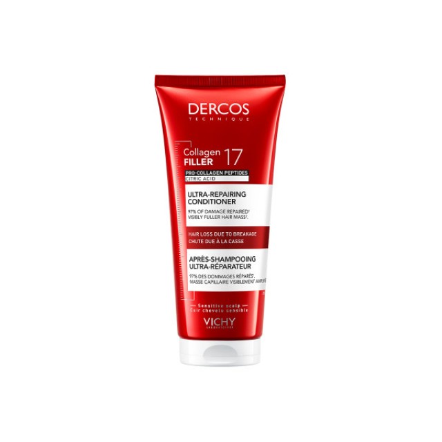 Vichy Dercos Collagen 17 Filler Conditioner Κατά της Τριχόπτωσης κα...