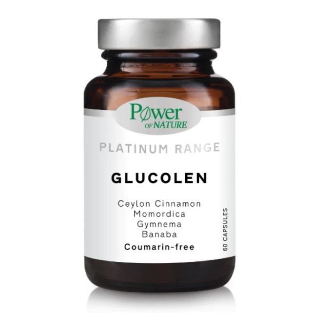 Power Health Classics Platinum Glucolen Φόρμουλα για τη Μείωση & Διατήρηση τoυ Σακχάρου, 60 Κάψουλες