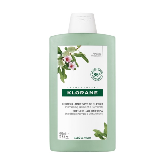 Klorane Almond Softness Shampoo Προστατευτικό Σαμπουάν Αμυγδάλου 400ml, 1 τεμάχιο