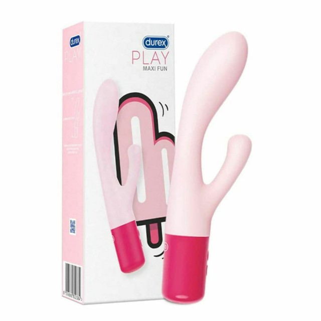 Durex Play Maxi Fun Δονητής Σιλικόνης με 2 Κεφαλές & με 8 διαφορετικές λειτουργίες, 1 τεμάχιο