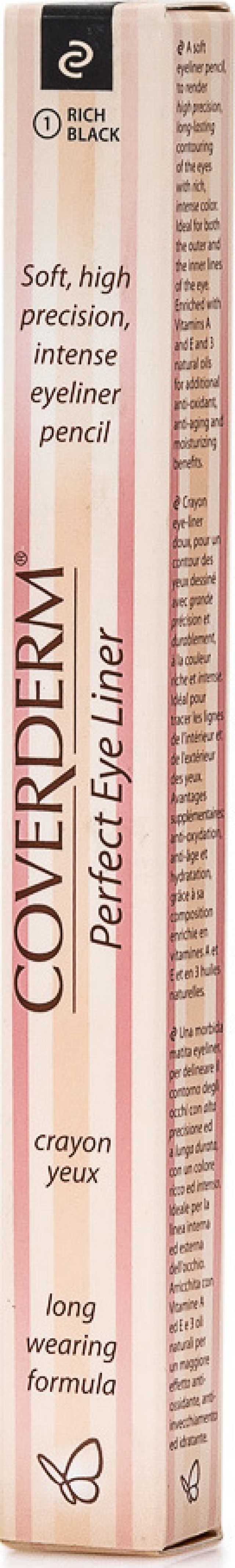 Coverderm Perfect EyeLiner Rich Black 01