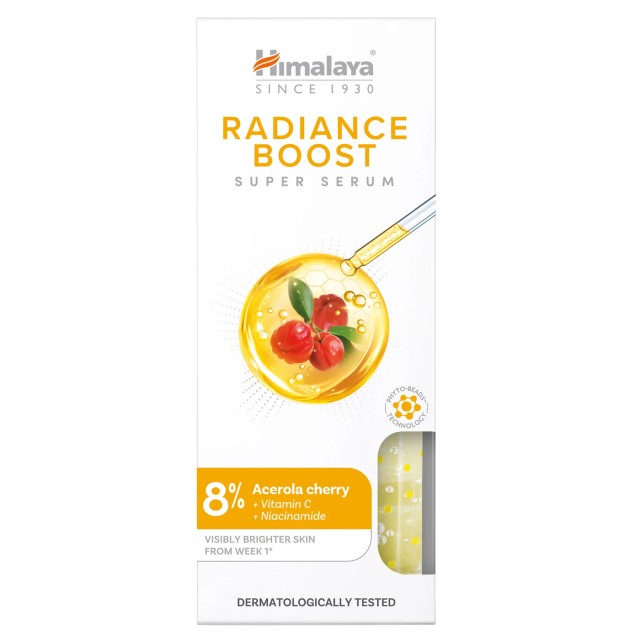 Himalaya Radiance Boost Super Serum Ορός λάμψης με βιταμίνη C και ν...
