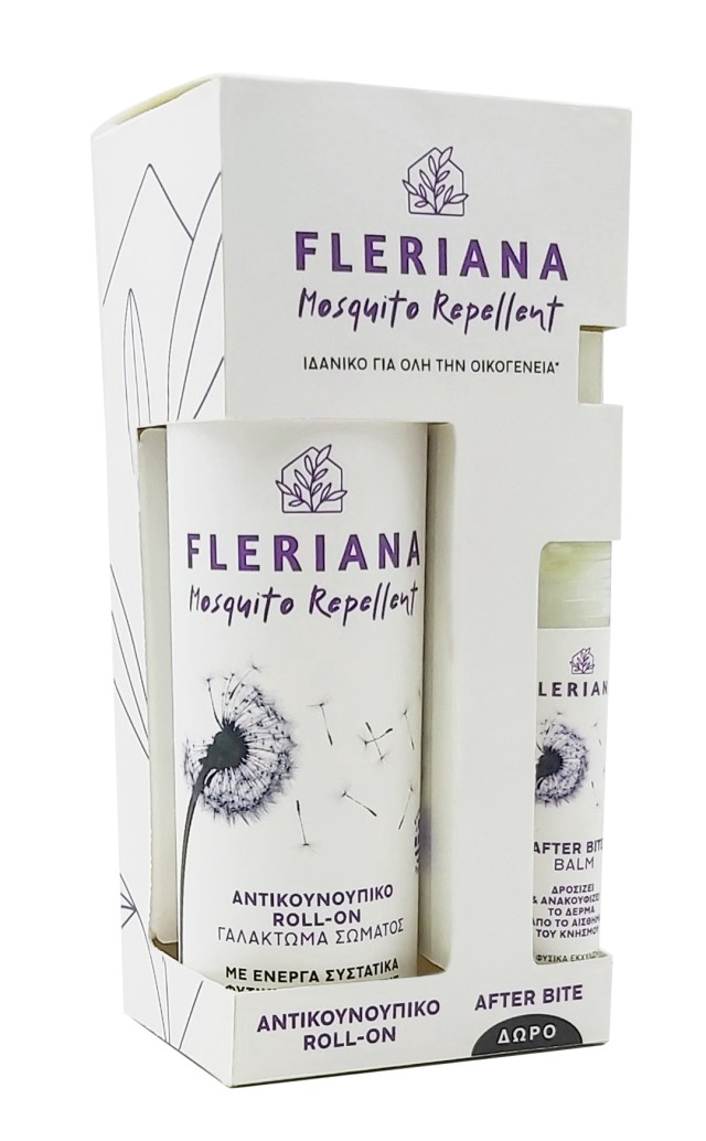 Power Health Fleriana Promo Mosquito Repellent Roll-On Αντικουνουπικό 100ml & Δώρο After Bite Balm 7ml