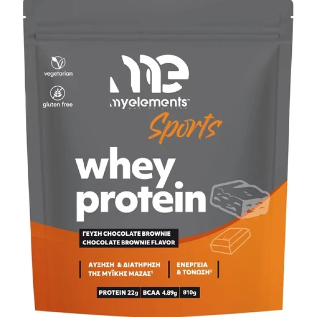 MyElements Whey Protein Choco Brownie Dietary Supplement with Protein...