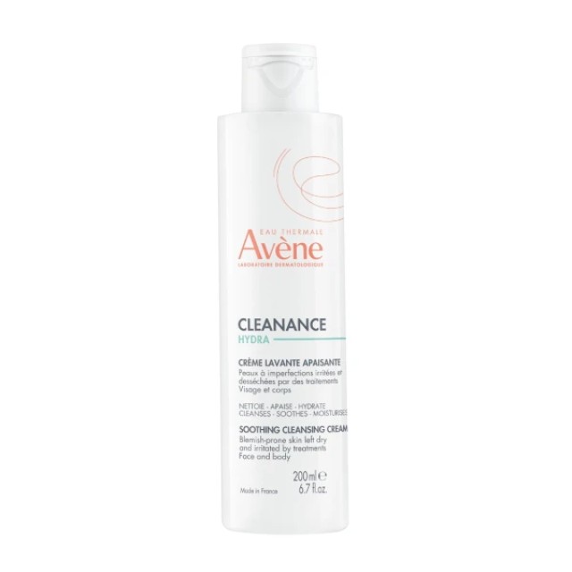 Avene Cleanance Hydra Καταπραϋντική Κρέμα Καθαρισμού Για Πρόσωπο Κα...
