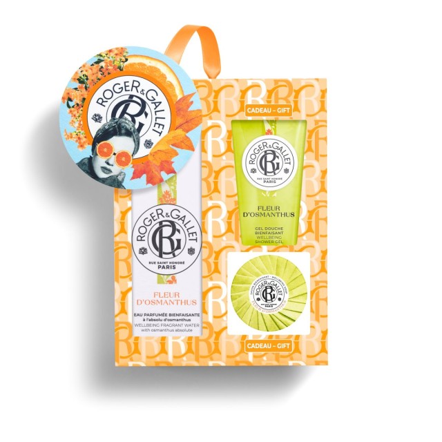 Roger & Gallet Σετ Περιποίησης Osmanthus με Άρωμα 100ml, Αφρόλουτρο 50ml και Σαπούνι 50gr