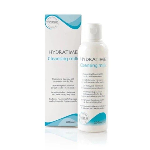 Synchroline Hydratime Cleansing Milk Γαλάκτωμα Καθαρισμού Προσώπου,...
