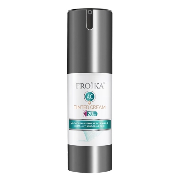 Froika AC Tinted Cream Light SPF20 Επικαλυπτική Κρέμα Με Χρώμα για ...