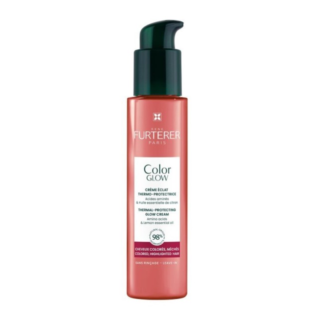 Rene Furterer Color Glow Thermal Protecting Glow Cream Θερμοπροστατευτική Κρέμα για Βαμμένα Μαλλιά, 100ml