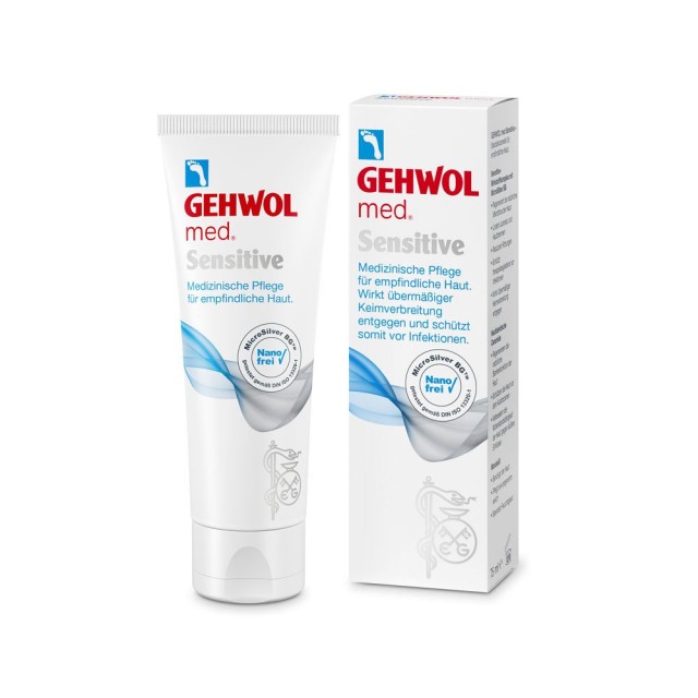 Gehwol Med Sensitive Κρέμα Ποδιών για Ευαίσθητο Δέρμα, 75ml