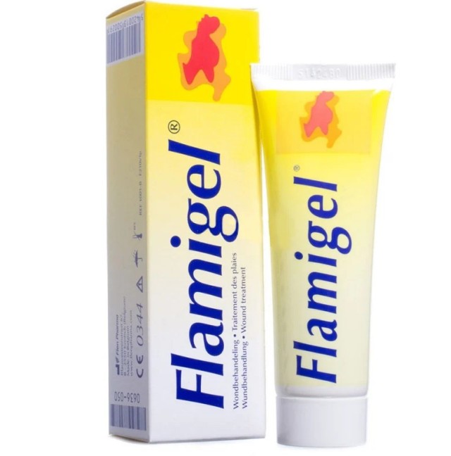 Olvos Science Flamigel Gel Για Εγκαύματα Και Πληγές, 100gr