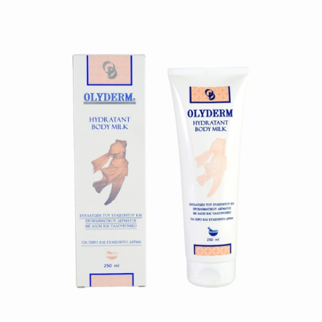Olyderm Body Milk Ενυδατικό Γαλάκτωμα Σώματος, 250ml